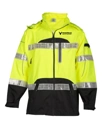 Variant Image for RWJ106-107 - Kishigo Unisex Premium Black Series® Rainwear Jacket  - Widespread - Logo Front & Back - 1C D Black - Website Widespread Rentals