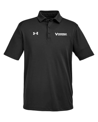 Variant Image for 1370399 - Under Armour Men's Tech™ Polo - Widespread - 1C E - White - Website Widespread Rentals