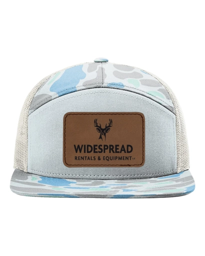 Variant Image for 168P - Richardson Printed Seven-Panel Trucker Cap - Widespread - Hat Patch - Website Widespread Rentals