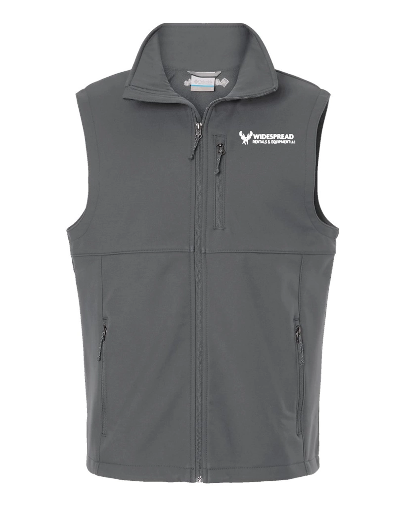 Variant Image for 216510 - Columbia Men's Ascender™ II Soft Shell Vest - Widespread - 1C E - White - Website Widespread Rentals
