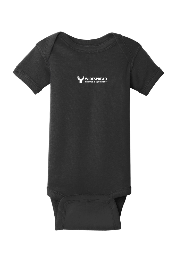 Variant Image for RS4400 - Rabbit Skins Infant Baby Rib Bodysuit - Widespread - 1C D - White - Website Widespread Rentals