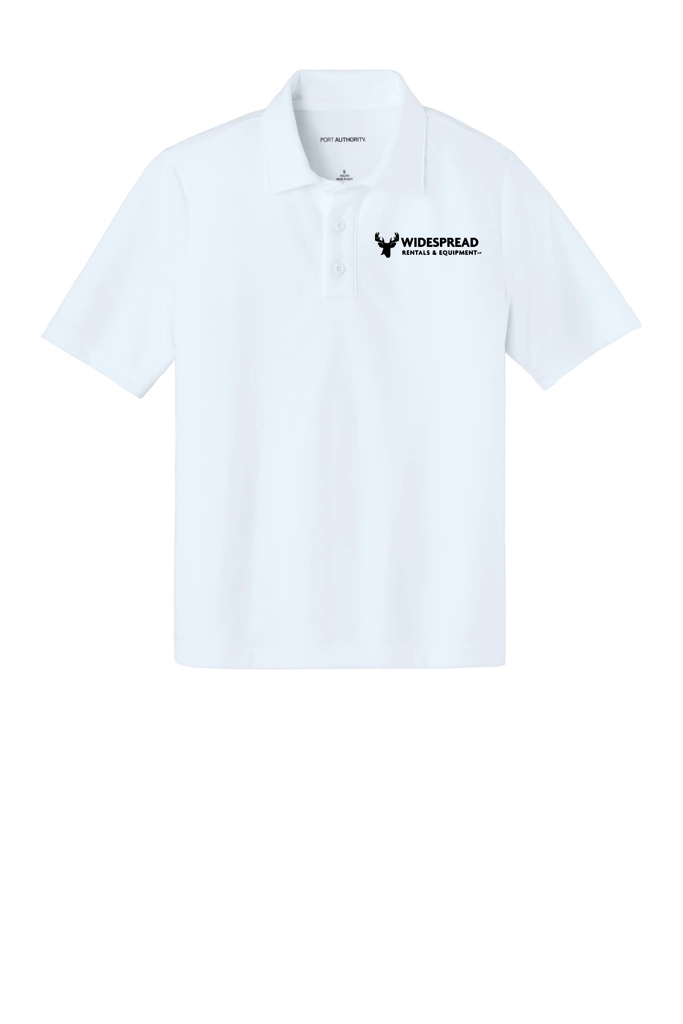 Variant Image for Y540 - Port Authority® Youth Silk Touch™ Performance Polo - Widespread - 1C D - Black - Website Widespread Rentals